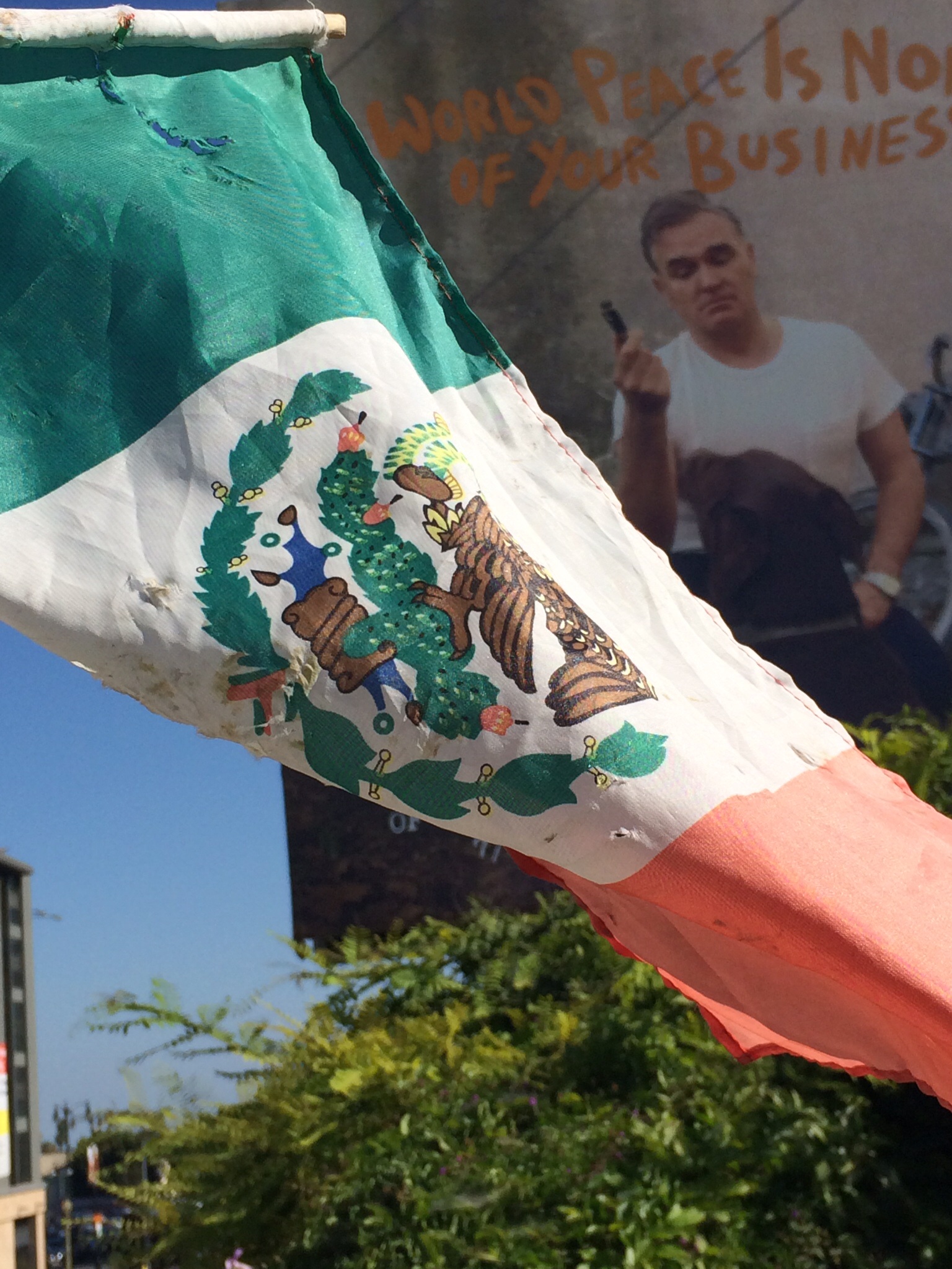 WPINOYB Billboard and the flag of MEXICO. MOZ ANGELES is where you can find